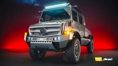 مرسدس یونیماگ کت و شلوارپوش شد