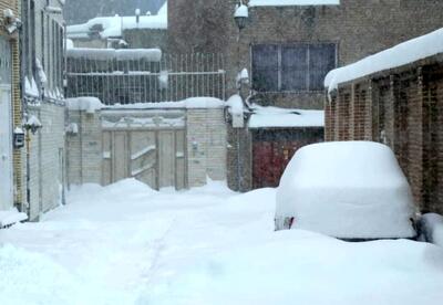 ارتفاع برف در این نقطه از ایران به نیم متر رسید!