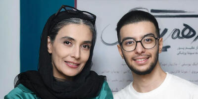  لیلا زارع و پسرش با استایل‌هایی شیک و ترندی جلوی دوربین ژست گرفتند - چی بپوشم