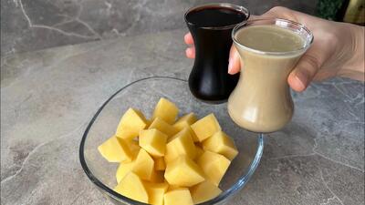  شیره و ارده را به سیب زمینی اضافه کنید / غذایی ساده و خوشمزه با ارده
