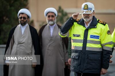 تصاویر: رزمایش طرح ترافیکی زمستانی ۱۴۰۴
