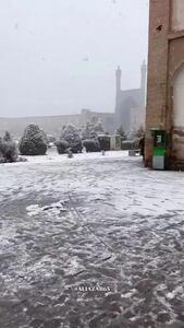 نقش جهان سفیدپوش شد