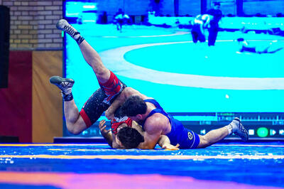 دلخانی و ناصرپور روی سکوی نخست مسابقات قهرمانی کشور