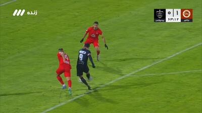 گزارشگر بازی، شوت خطرناک علیپور را با اشتباه گل اعلام کرد
