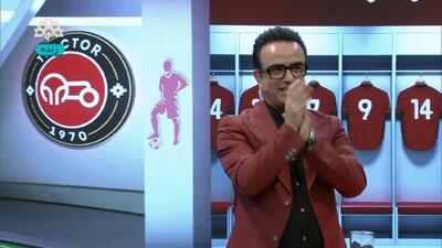 تشویق تیم تراکتور در پخش زنده شبکه سهند