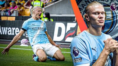 100 گل نخست ارلینگ هالند در لیگ برتر انگلیس