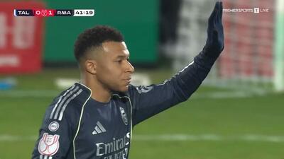 گل اول رئال مادرید به تالاورا (امباپه - پنالتی)