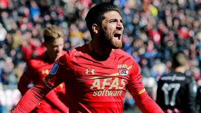 21 گل علیرضا جهانبخش برای آلکمار  در لیگ هلند فصل 2017-2018