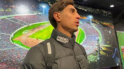 محمد نادری: خوشحال‌ترین فرد بعد این برد من هستم