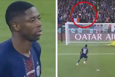 لحظه‌ای که بهترین بازیکن دنیا پنالتی را به آسمان فرستاد (عکس)