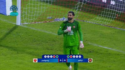 باورنکردنی؛ بیرانوند پنالتی محمد عمری را هم سیو کرد