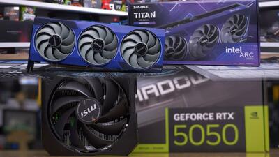 نبرد کارت‌های گرافیک اقتصادی: انویدیا RTX 5050 در برابر اینتل Arc B580