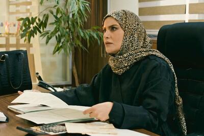  استایل پاییزی و خاص ساغر سریال الگوریتم در حاشیه مراسم پایانی یک فیلم