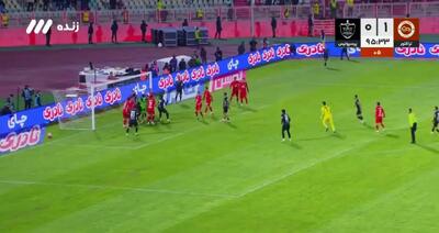 ویدیو: گل اول پرسپولیس به تراکتور توسط کنعانی