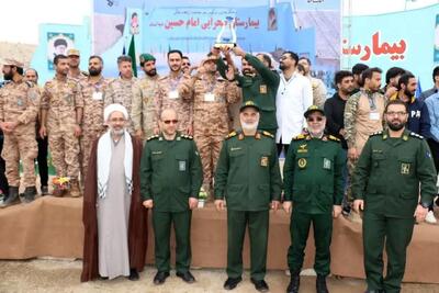 نیروی زمینی سپاه قهرمان مسابقات طب رزم کل سپاه شد