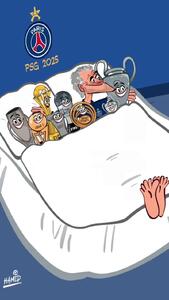 شش گانه تاریخی پی‌اس‌جی تکمیل شد