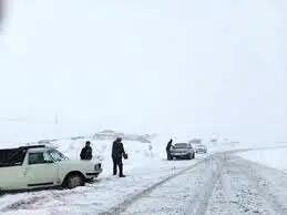  انسداد راه ارتباطی ۵۰ روستای بروجرد بر اثر بارش برف