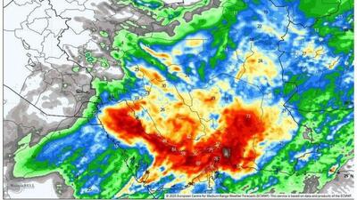 هشدار بارش‌های سیل‌آسا در ۹ استان