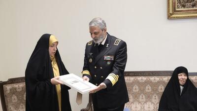 اعطای درجه سپهبدی شهید محمد باقری به خانواده ایشان