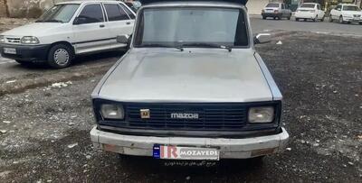 حراجی تعداد 8 دستگاه  ماشین آلات سبک و سنگین کارکرده (شرکت بتون ) : وانت مزدا ،نیسان ، پیکان وانت