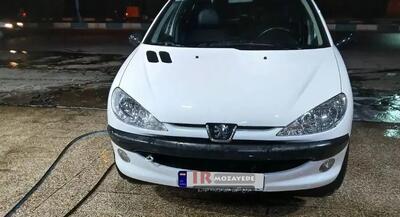 حراج تا 200/000/000 زیر قیمت بازار پژو 206 TU3 مدل : 1400 (مصارده ای دولت)