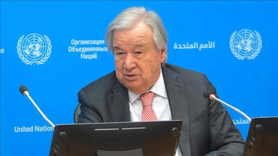  گفت وگوی دبیرکل سازمان ملل و رئیس جمهور ونزوئلا در میان تهدیدهای آمریکا