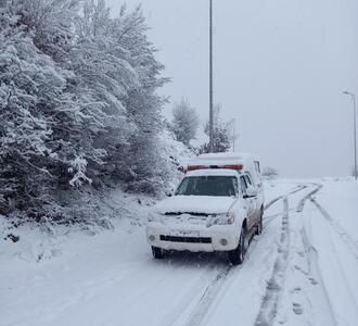  انسداد ۴۳ راه روستایی مازندران به دلیل بارش برف