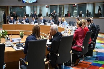  نشست سران اروپا با محوریت استفاده از دارایی‌های مسدود شده روسیه