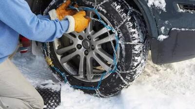 الزامی شدن زنجیر چرخ حتی در روزهای بدون برف