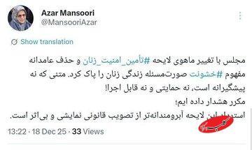  انتقاد شدید رئیس جبهه اصلاحات از تغییرات مجلس در لایحه تامین امنیت زنان و حذف واژه خشونت؛ یک قانون نمایشی و بی‌اثر درست کردند! - کلبه سرگرمی