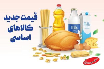  قیمت جدید کالاهای اساسی/فزایش عجیب قیمت مرغ ! - کلبه سرگرمی