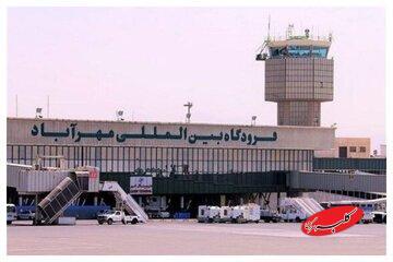  نصب تندیس والرین در ورودی فرودگاه مهرآباد/ عکس - کلبه سرگرمی
