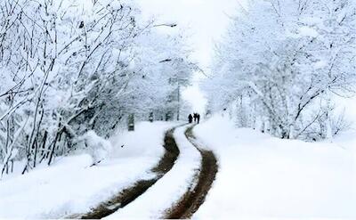 برف و بوران جاده گرگان به شاهرود را مسدود کرد