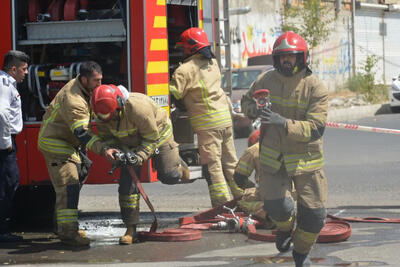 حریق واحد مسکونی در عظیمیه دو مصدوم بر جای گذاشت