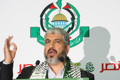  خالد مشعل: حماس هرگز خلع سلاح نمی‌شود