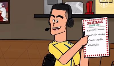 آرزوی ستارگان فوتبال برای کریسمس؛ وقتی لیونل مسی دیگر خواسته‌ای ندارد / انیمیشن بلیچر ریپورت - پارس فوتبال