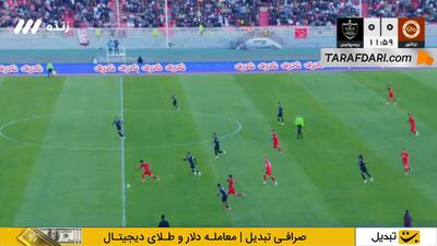 پس از اشتباه مرگبار میلاد سرلک؛ واکنش دیدنی پیام نیازمند و مهار ضربه مهدی هاشم نژاد (تراکتور 0-0 پرسپولیس) - پارس فوتبال