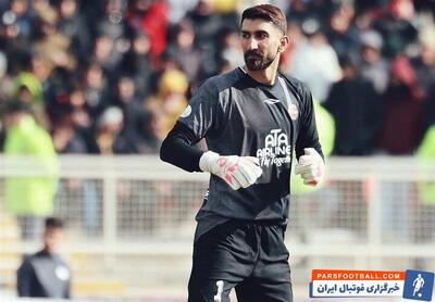 علیرضا بیرانوند روی پوستر تراکتور برای دیدار مقابل پرسپولیس