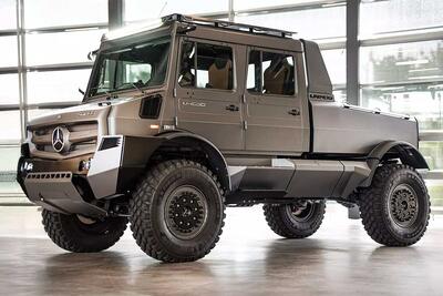 معرفی مرسدس یونیماگ ویژه ۸۰ سالگی، لوکس‌ترین و توانمندترین آفرودر جهان! - پدال