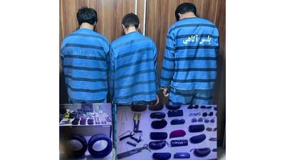 کشف باند حرفه‌ای دزدان خودرو در مشهدو اعتراف به 62 سرقت