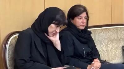  فیلم / نگاهی به حال خراب ریما رامین فر و چیدمان میز عزای باشکوه و مجلل مادرش / حضور بازیگران از گلاره عباسی ، جواد عزتی، هوتن شکیبا، امیرحسین رستمی، و .../ از باکس های میوه تا حلوای زعفرانی