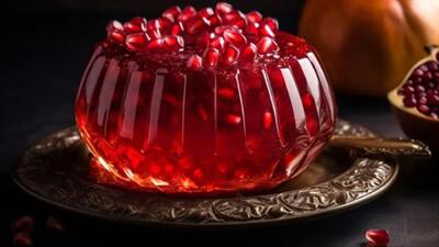  خلاقانه‌ ترین تزئینات ژله برای شب یلدای امسال