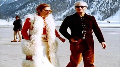 عکس سفر به ایام قدیم سال 1343 / عکاسی های محمدرضا پهلوی و فرح دیبا در پیست اتریش ...