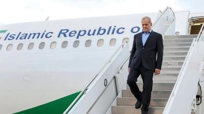 فیلم / رئیس جمهور وارد خراسان جنوبی شد