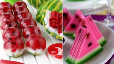  بهترین روش‌ های تزئین ژله و دسر شب یلدا برای عروس‌ های 1404