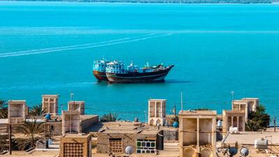  بندر لافت؛ نگین سبز جزیره قشم در آغوش خلیج فارس + فیلم