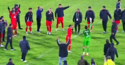 اقدام جنجالی بیرانوند بعد از برد تراکتور + فیلم - سلام نو