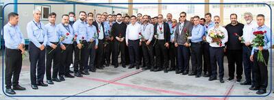 دیدار مدیرعامل پتروشیمی نوری با کارکنان تلاشگر واحد نقلیه و رانندگان به مناسبت روز حمل و نقل