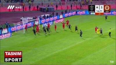 گل اول پرسپولیس به تراکتور را ببینید + ویدیو