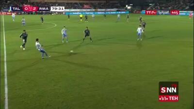  گل اول تالاورا به رئال مادرید توسط آرویو در دقیقه 79